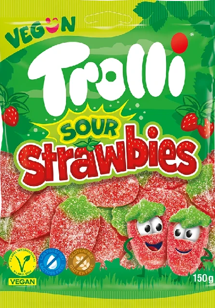 TROLLI SOUR STRAWBIES